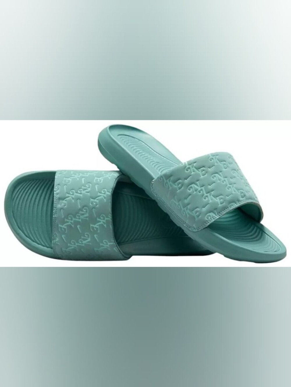 Nike Women's Victori One Slides, Cannon Mint, Size 12